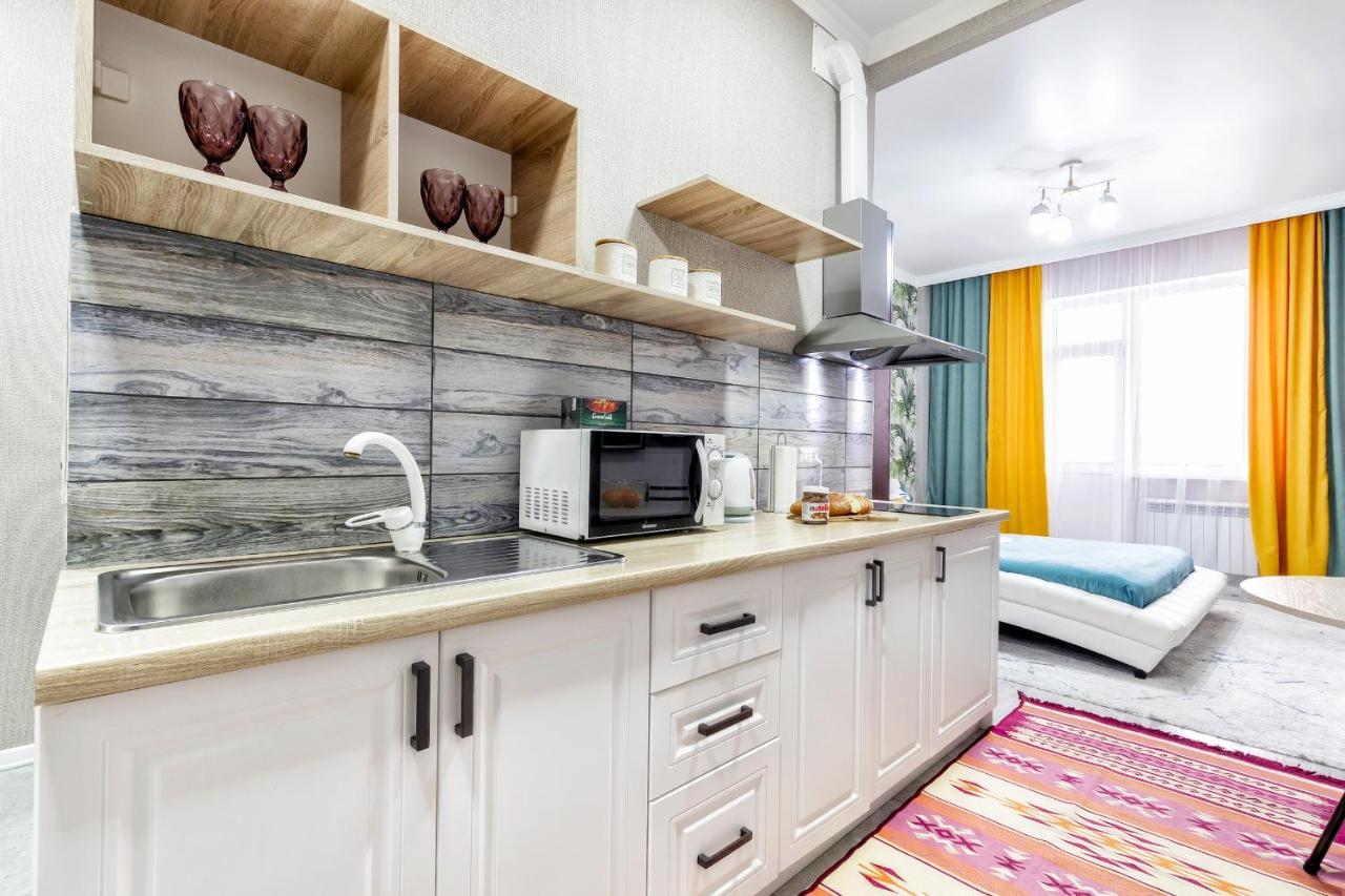 Cosy flat in the city center 아스타나 외부 사진